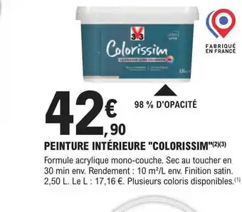 E.Leclerc Brico Peinture intérieure offre