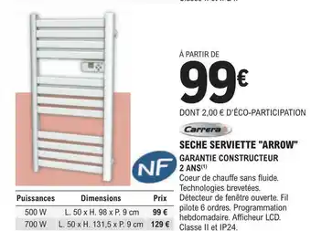 E.Leclerc Brico Sèche serviette offre