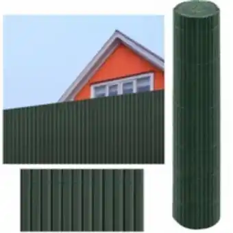 E.Leclerc Brico Canisse pvc double face vert| composite pvc 1000g/m2| occultation 95%| dimensions 1x3 m offre