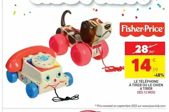 Le téléphone a tirer ou le chien a tirer. des 12 mois