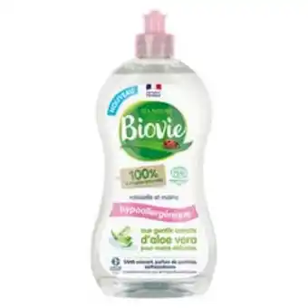 Biovie liquide vaisselle et mains à l'aloe vera bio