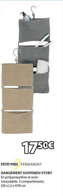 JYSK Rangement suspendu stoby offre