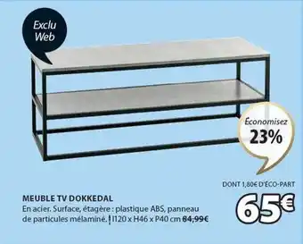 JYSK Meuble tv dokkedal offre