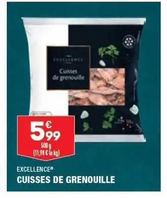 ALDI Cuisses de grenouille excellence offre