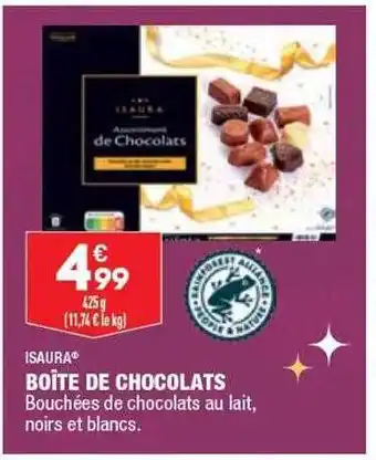ALDI Boîte de chocolats isaura offre