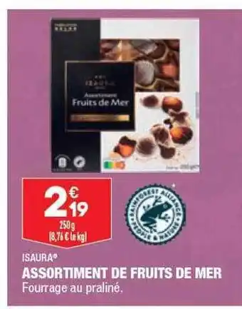 ALDI Assortiment de fruits de mer isaura offre