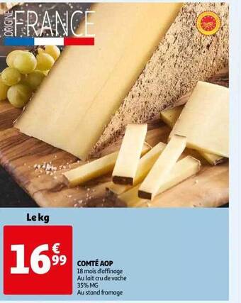 Auchan Comté aop offre