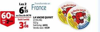 Auchan La vache qui rit offre