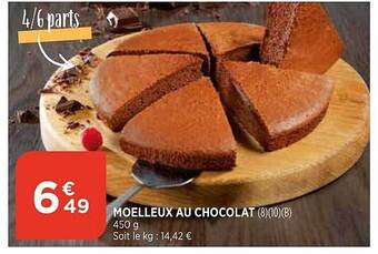 Bi1 Moelleux au chocolat offre