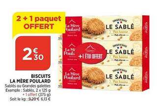 Bi1 Biscuits la mère poulard offre