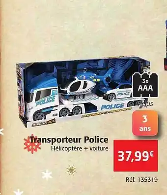 Colruyt Transporteur police offre