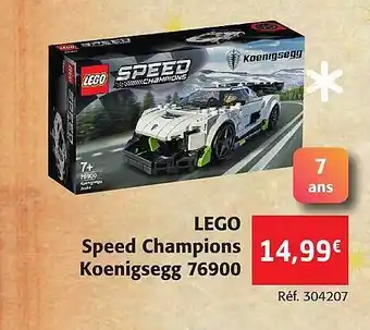 Colruyt Lego speed champions koenigsegg 76900 offre