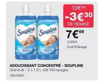 Costco Adoucissant concentré - soupline offre