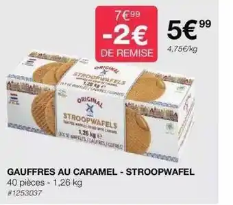 Gaufres au caramel- stroopwafel