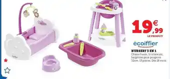 Nursery 3 en 1 écoiffier