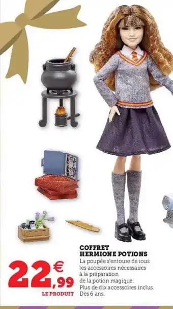 Hyper U Coffret hermione potions offre
