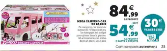 Hyper U Méga camping-car de barbie offre