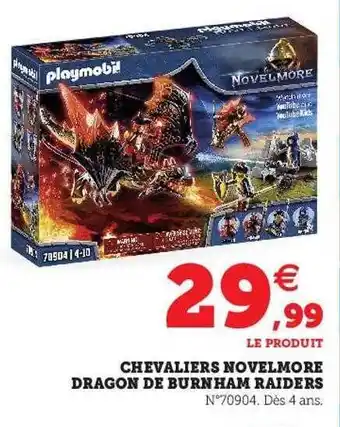 Chevaliers novelmore dragon de burnham raiders
