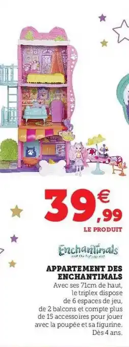 Appartement des enchantimals