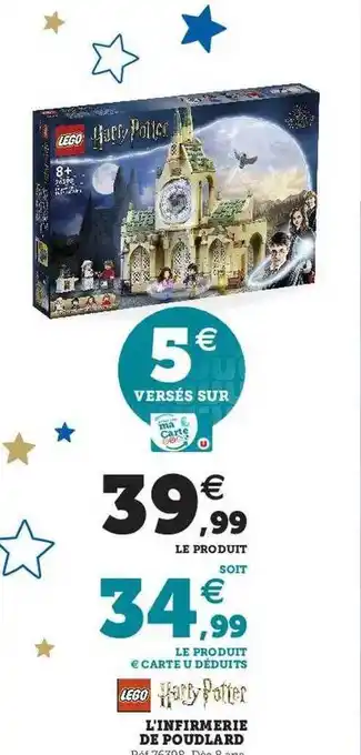 Hyper U L'infirmerie de poudlard lego harry potter offre
