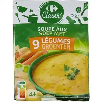 Carrefour Carrefour classic' soupe 9 légumes offre