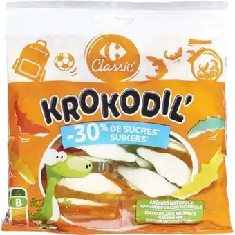 Carrefour Carrefour bonbons krokodil' offre