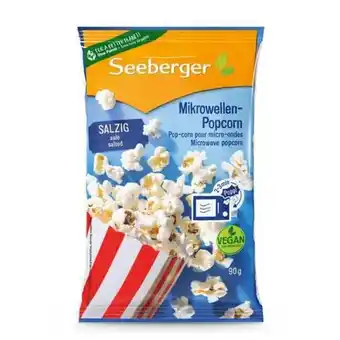 Seeberger pop corn goût salé pour micro onde