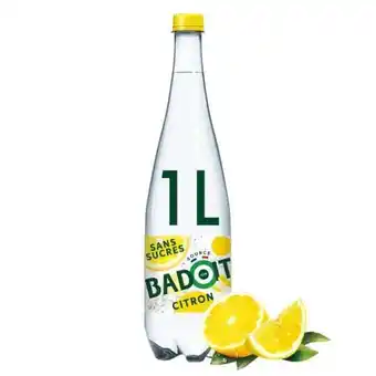 Carrefour Badoit eau gazeuse aromatisée citron offre