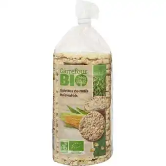 Carrefour Carrefour bio galettes bio de maïs offre