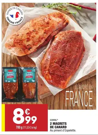 ALDI 2 Magrets de Canard offre