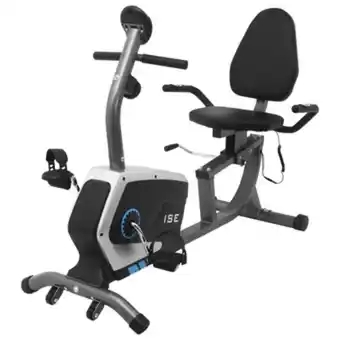 Go Sport Ise ise vélo dappartement semi-allongé vélo couché 8 niveaux de résistance réglables sy-6801 offre