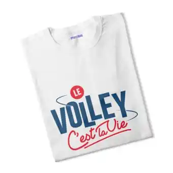 Go Sport Volley ball femme sport is good t-shirt femme le volley cest la vie offre