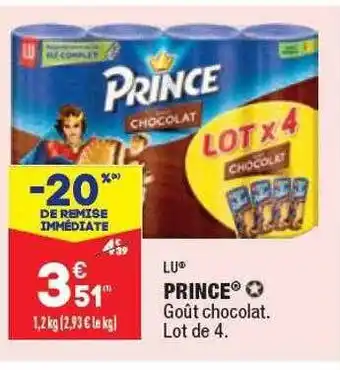 ALDI Prince lu offre