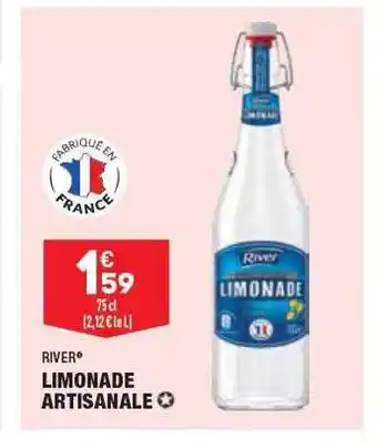 ALDI Limonade artisanale river offre