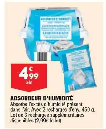 Absorbeur d'humidité