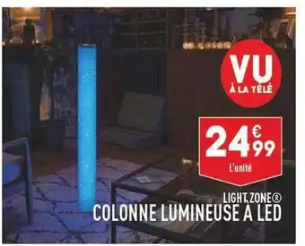 Colonne lumineuse à led light zone