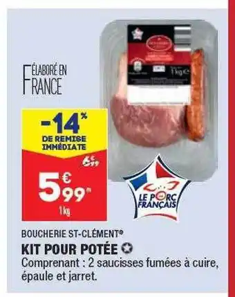 ALDI Kit pour potée boucherie st-clément offre