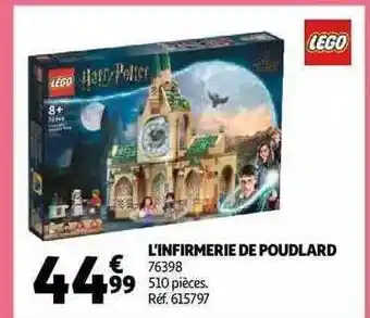 Auchan L'infirmerie de poudlard lego harry potter offre