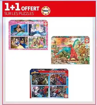Auchan Les puzzles educa offre