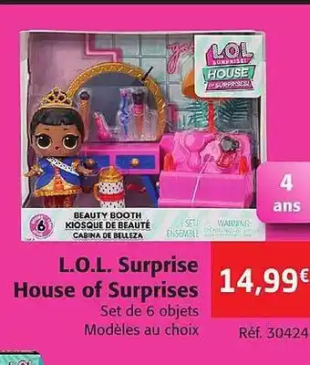 Colruyt L.o.l. surprise house of surprises offre