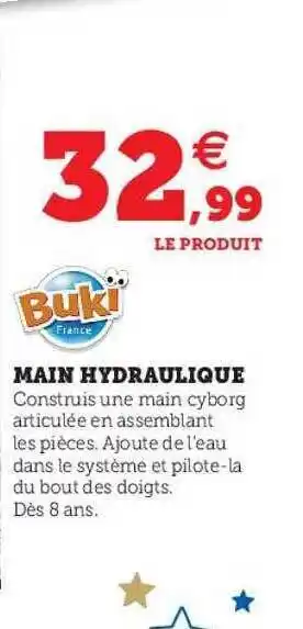 Main hydraulique buki