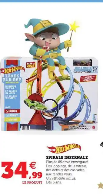 Spirale infernale hot wheels