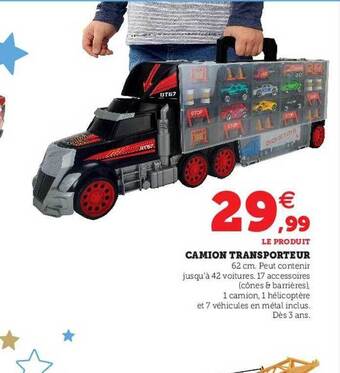 Hyper U Camion transporteur offre