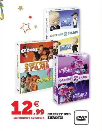 Hyper U Coffret dvd enfants offre