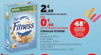Hyper U Céréales fitness offre