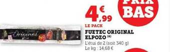 Hyper U Fuetec original elpozo offre