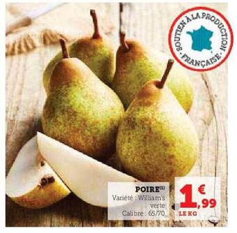 Hyper U Poire offre