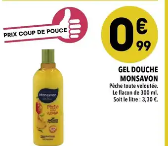 Supeco Gel Douche Monsavon offre