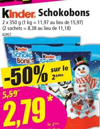Norma Kinder Schokobons offre