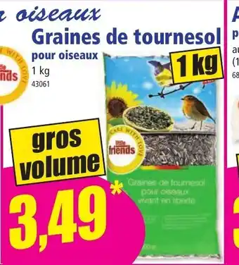 Norma Graines de Tournesol Oiseaux offre